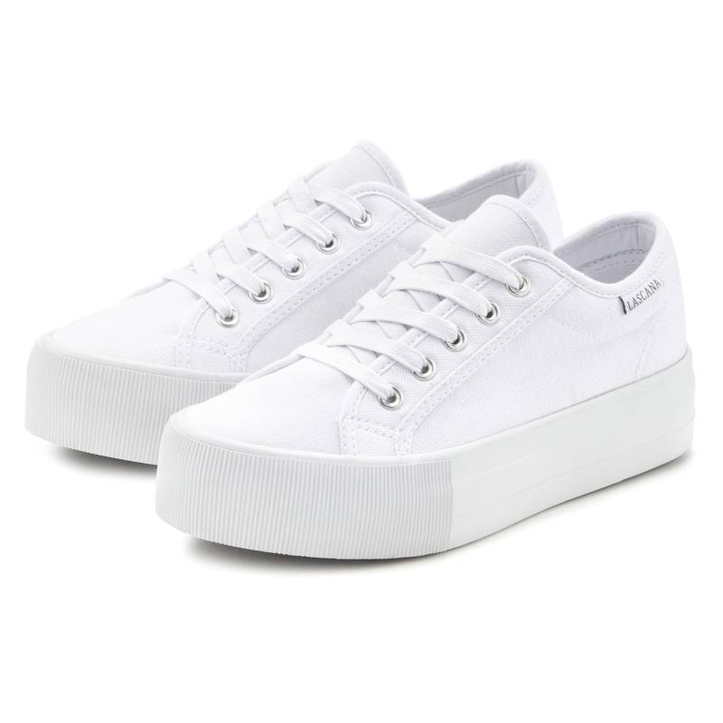 LASCANA Sneaker Damen weiß Gr.37 von Lascana