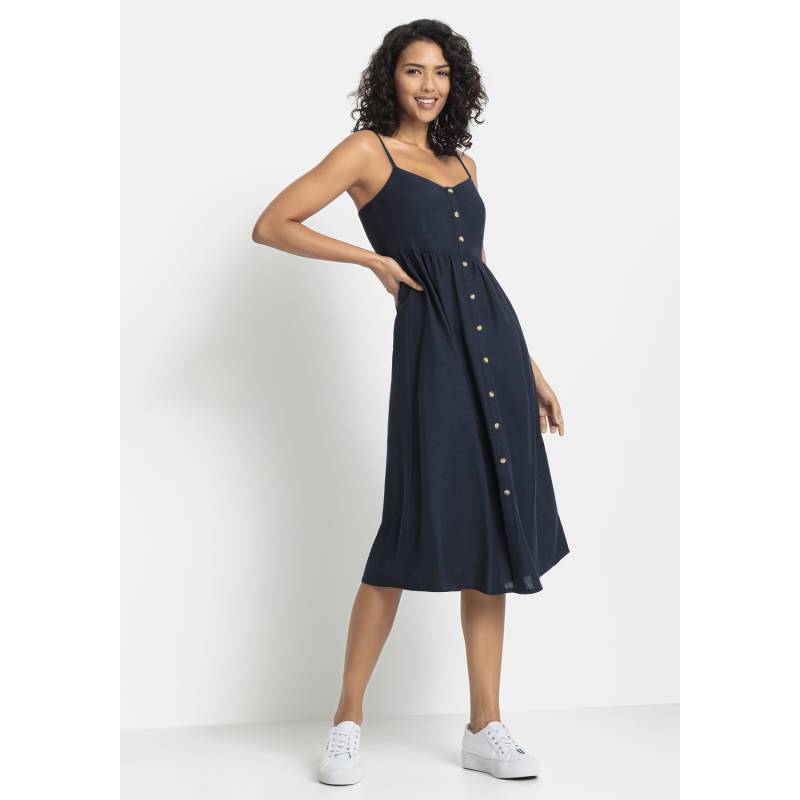 LASCANA Sommerkleid Damen marine Gr.40 von Lascana