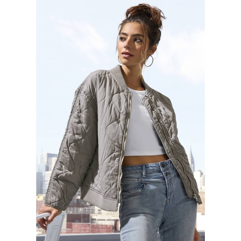 LASCANA Steppjacke Damen grau Gr.36 LASCANA Steppjacke Damen grau Gr.36 von Lascana
