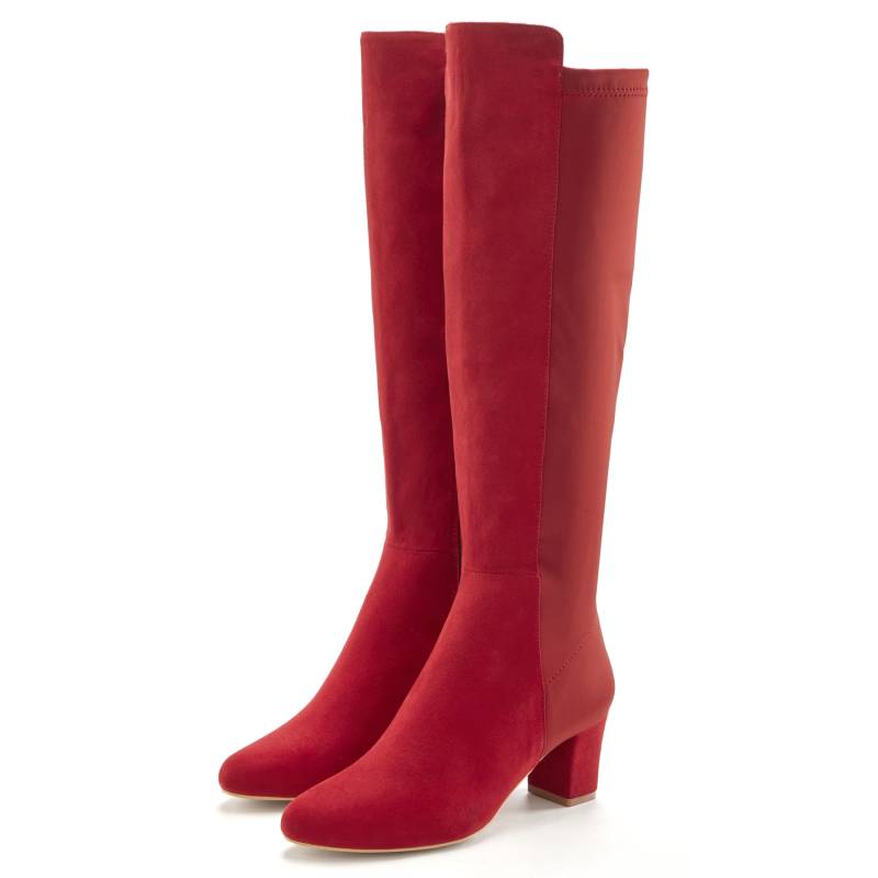 LASCANA Stiefel Damen rot Gr.43 von Lascana
