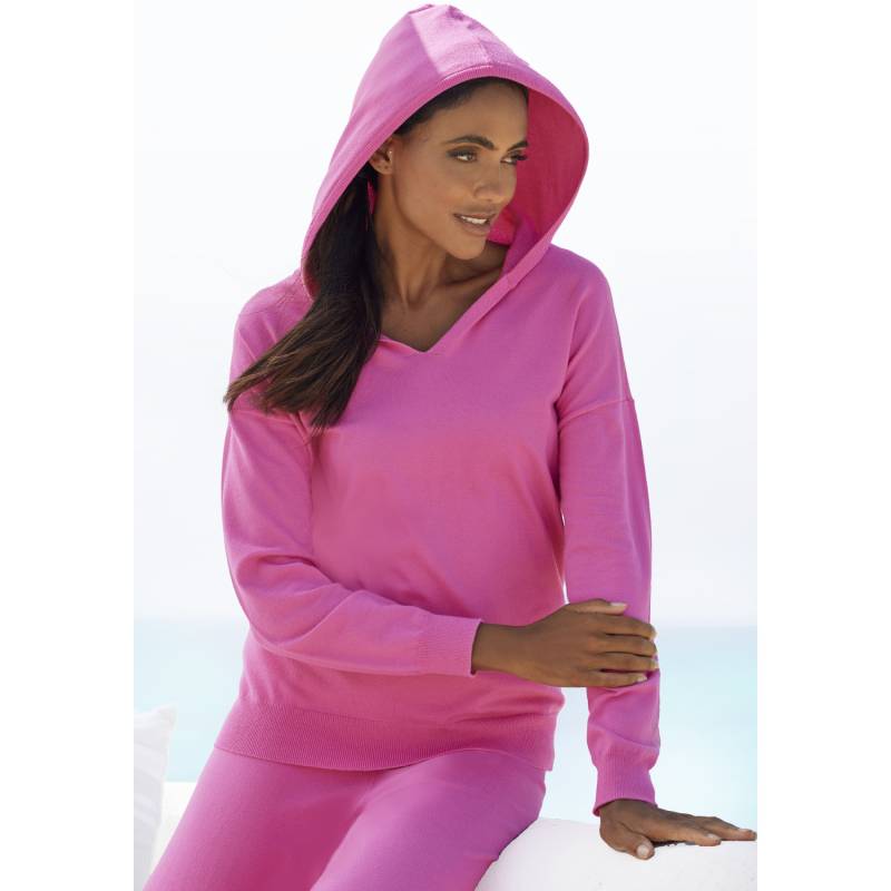 LASCANA Strickpullover Damen pink Gr.36/38 von Lascana