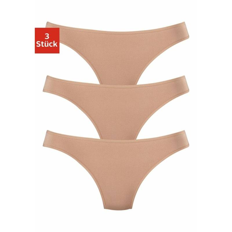 LASCANA String Damen beige Gr.40/42 von Lascana