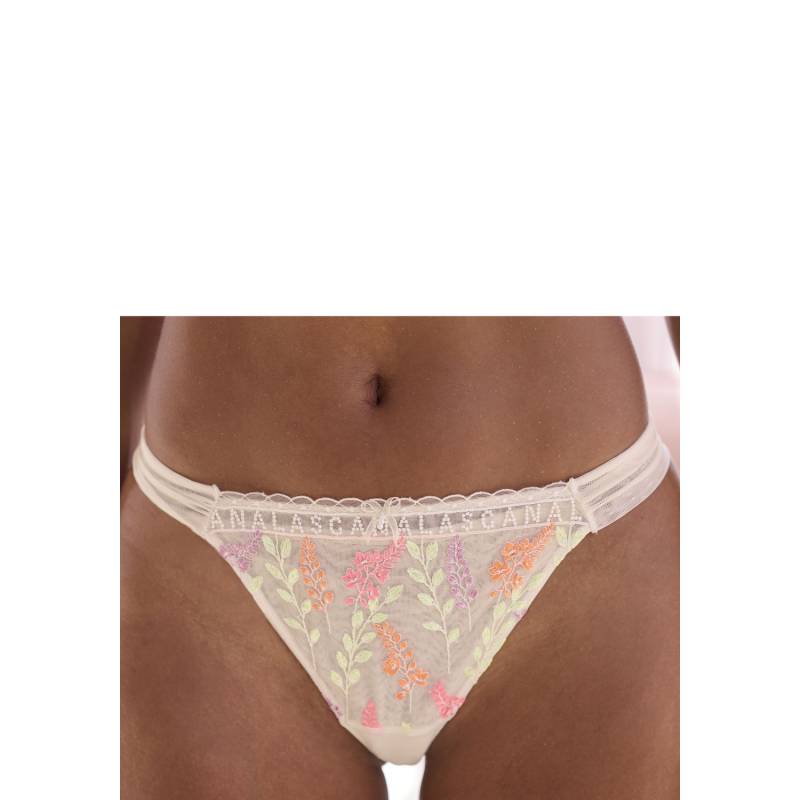 LASCANA String Damen puder-neon Gr.48/50 von Lascana