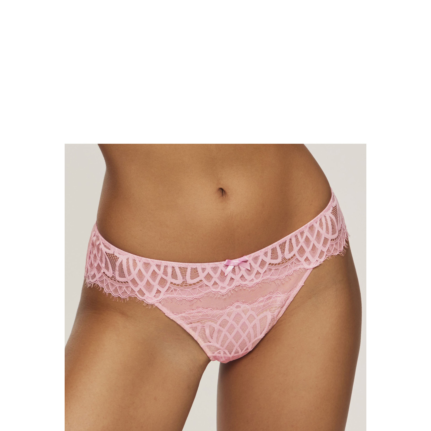 LASCANA String Damen rosa-puder Gr.44/46 von Lascana