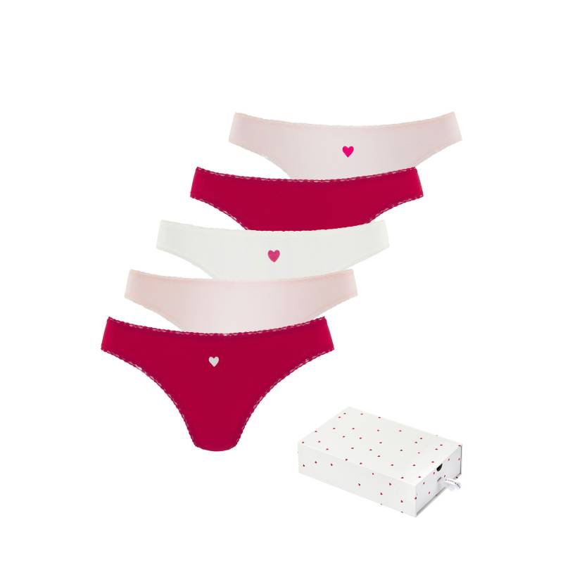 LASCANA String Damen rot, creme, rosa Gr.36/38 von Lascana