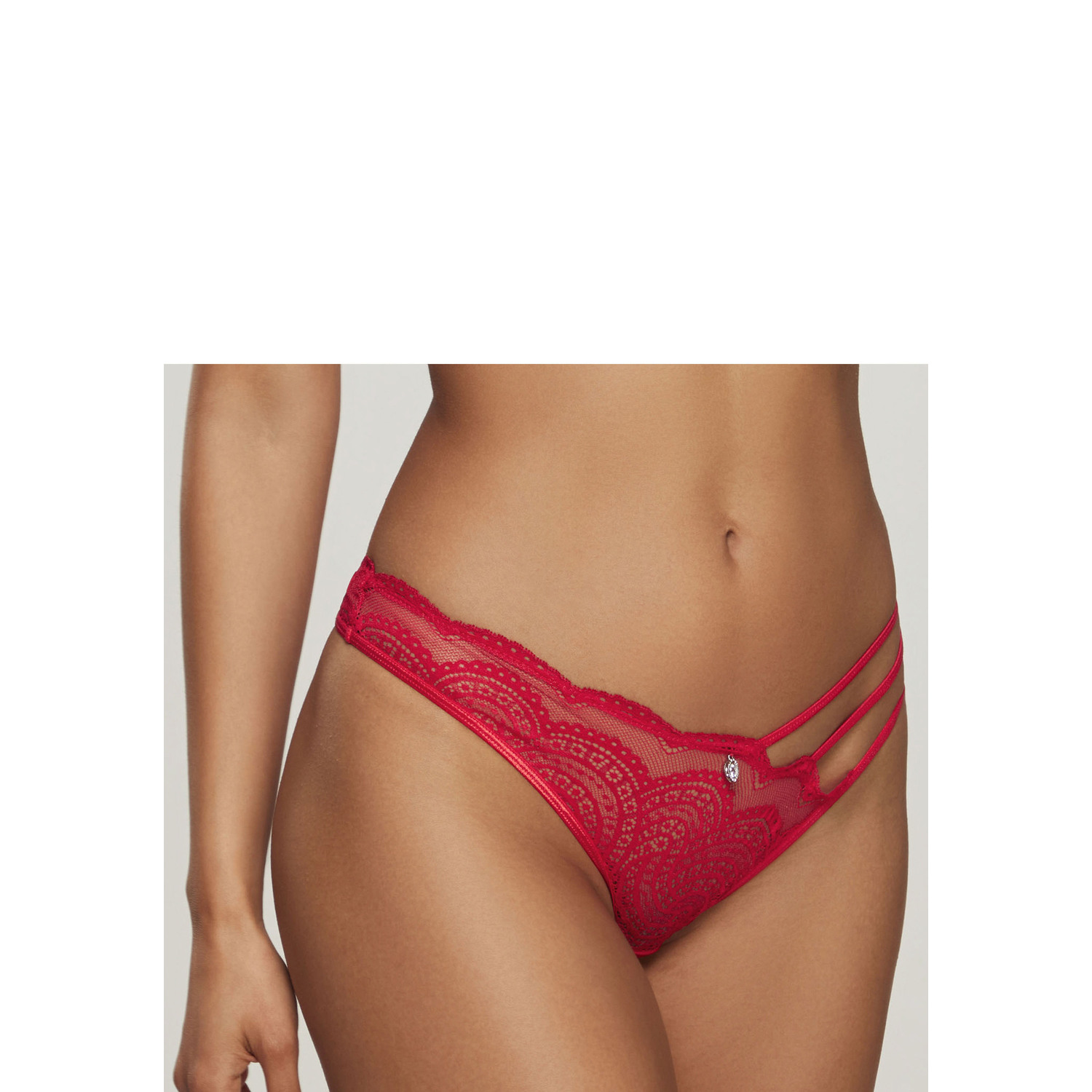 LASCANA String Damen rot Gr.44/46 von Lascana