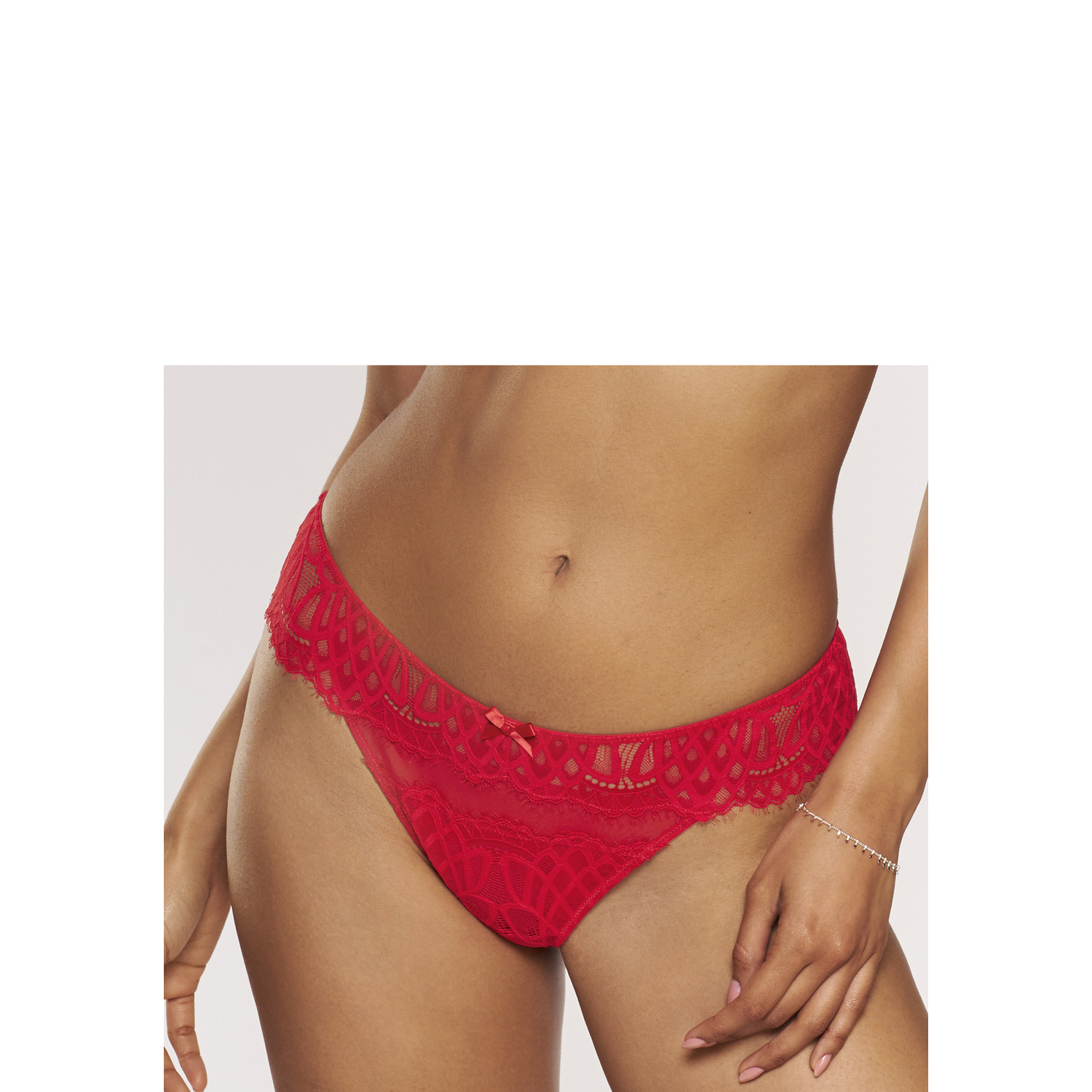 LASCANA String Damen rot Gr.48/50 von Lascana