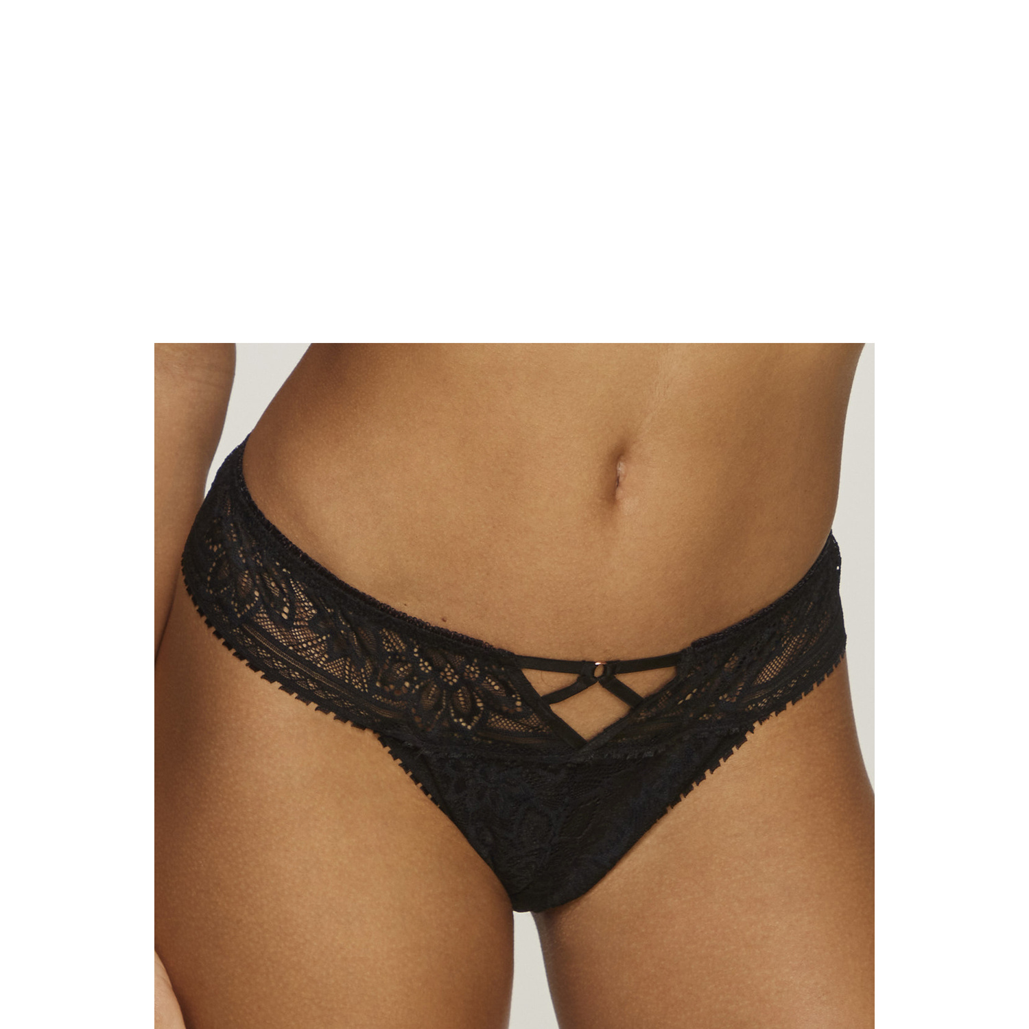LASCANA String Damen schwarz Gr.44/46 von Lascana