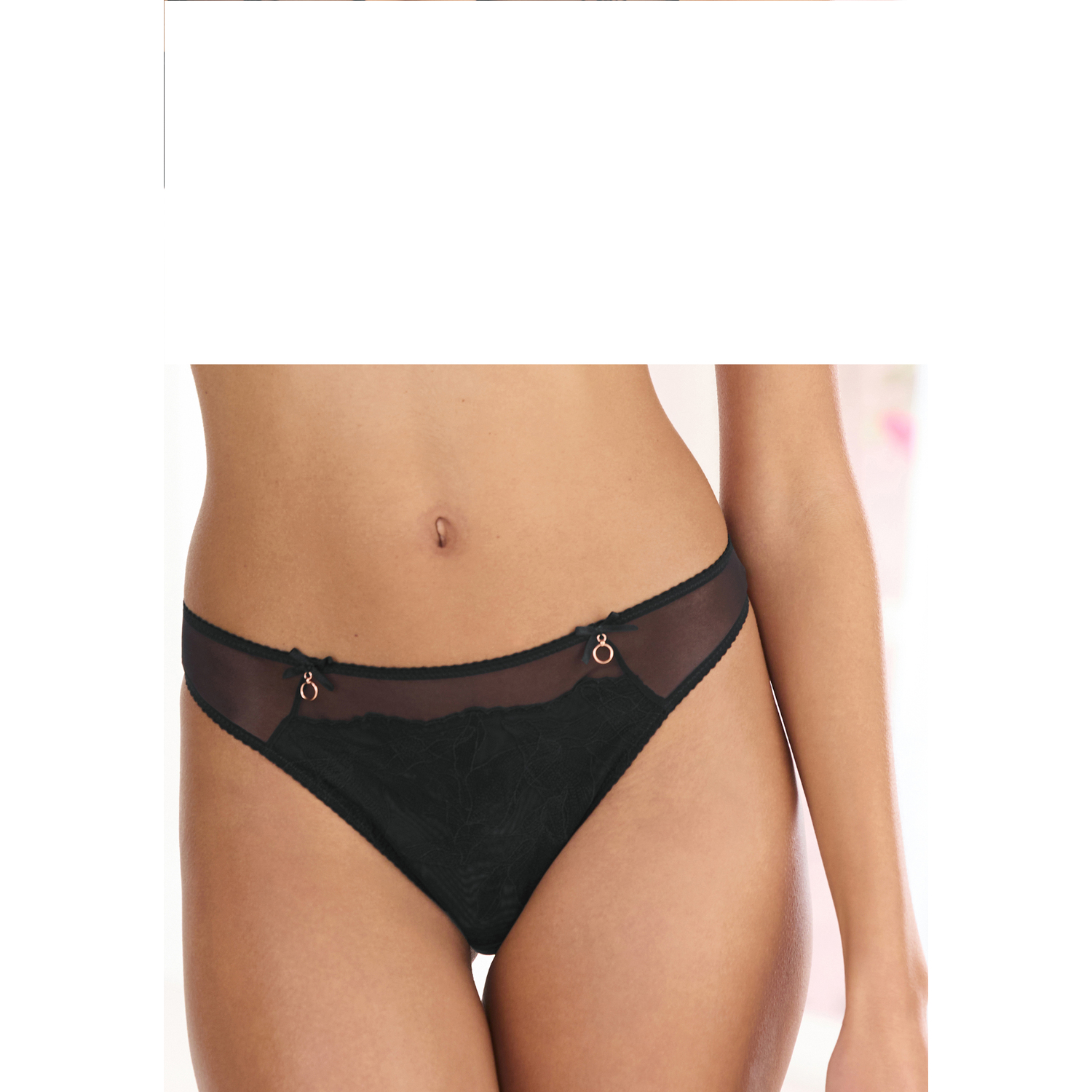LASCANA String Damen schwarz Gr.48/50 von Lascana