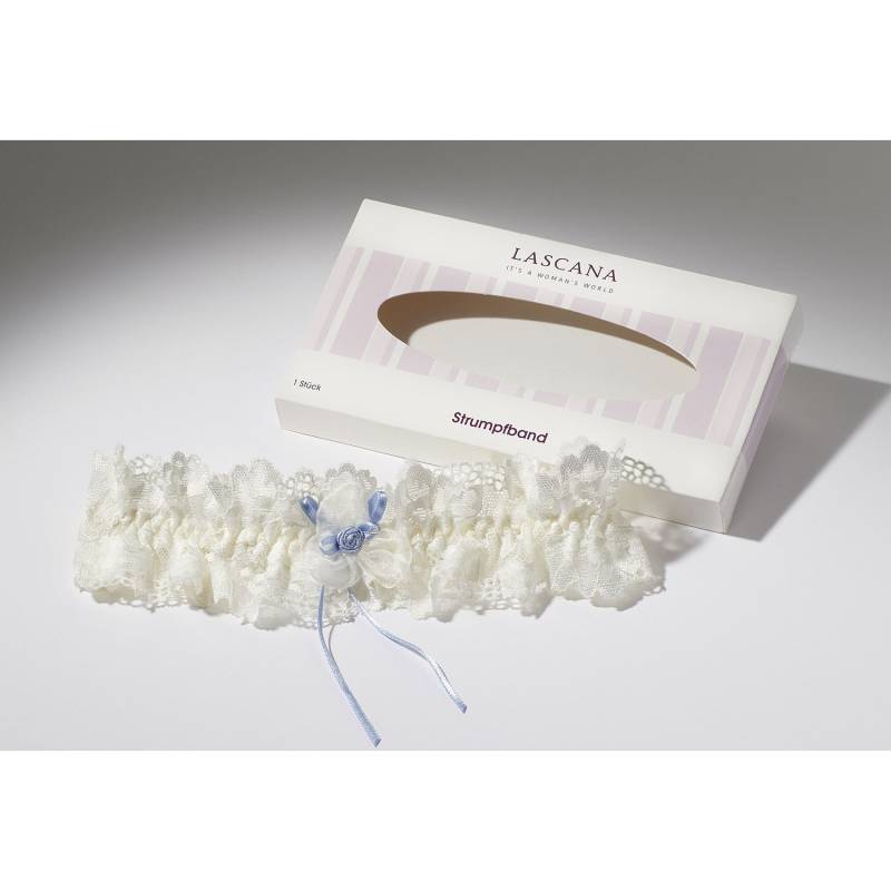 LASCANA Strumpfband Damen creme Gr. von Lascana