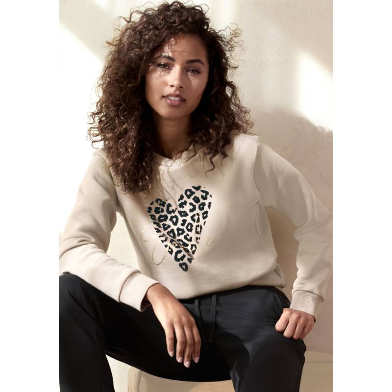 LASCANA Sweatshirt Damen sand Gr.36/38 von Lascana