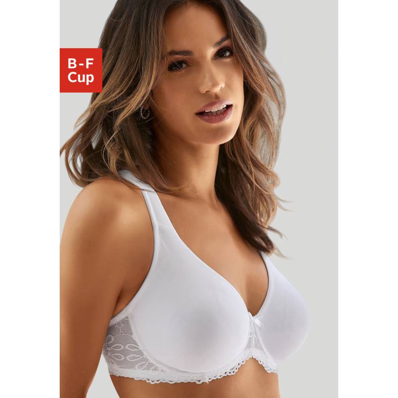 LASCANA T-Shirt-BH Damen weiß Gr.75C von Lascana