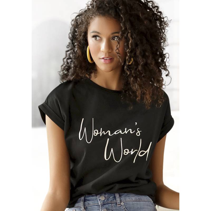 LASCANA T-Shirt Damen schwarz Gr.36/38 von Lascana