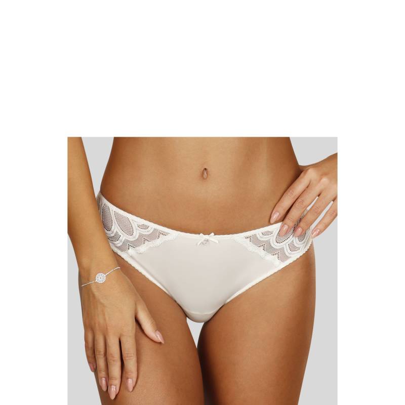 LASCANA Tanga Damen weiß Gr.32/34 von Lascana
