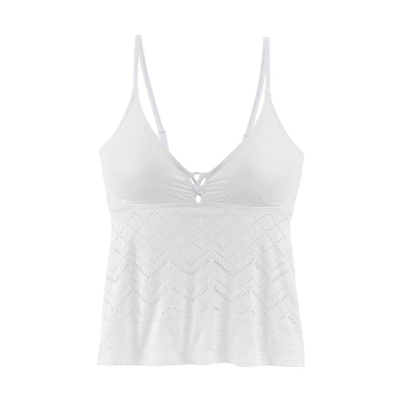 LASCANA Tankini-Top Damen creme Gr.40 Cup A/B von Lascana