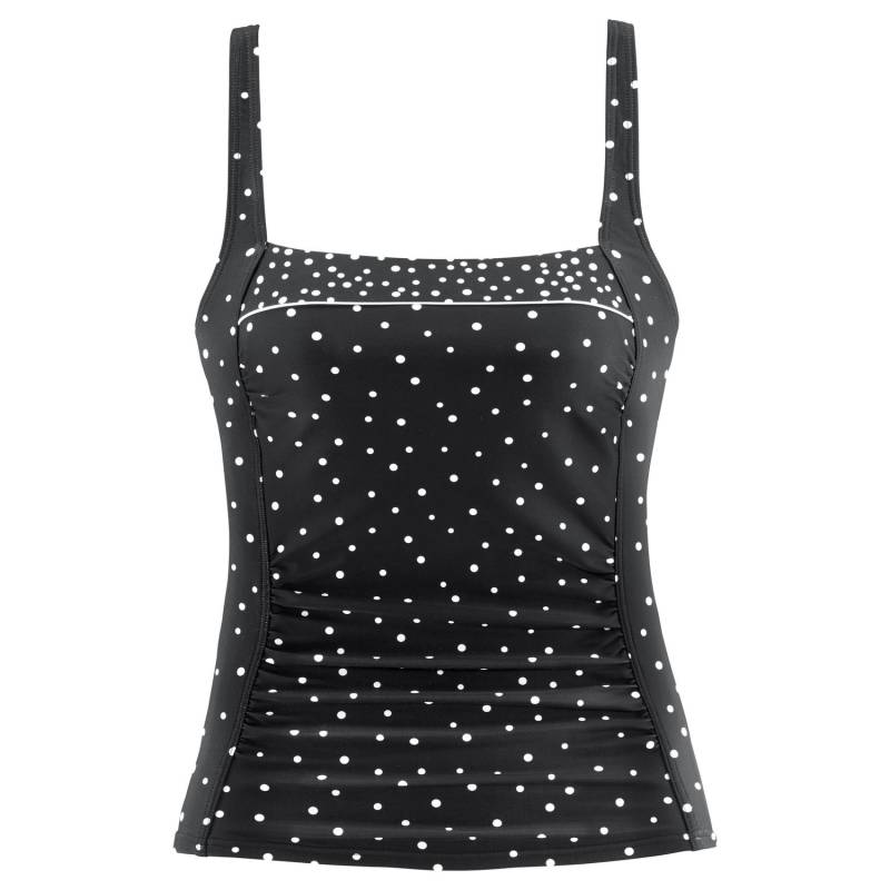LASCANA Tankini-Top Damen schwarz-weiß Gr.52 Cup F von Lascana