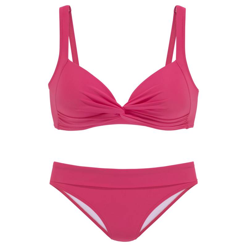 LASCANA Triangel-Bikini Damen rot Gr.36 Cup C von Lascana