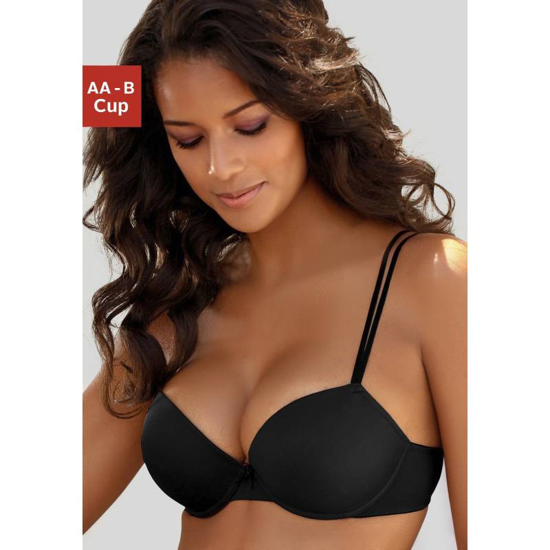 LASCANA Push-up-BH Damen schwarz Gr.90AA von Lascana