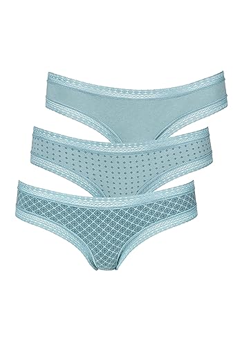 Lascana Brasilslip mit Spitze | 3er Pack (as3, Numeric, Numeric_40, Numeric_42, Regular, Regular, Mint) von Lascana