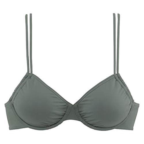 Lascana Damen Bügel-Bikini-Top verstellbare Träger, herausnehmbare Softcups, softe Microfaser-Qualität für angenehmen Halt von Lascana