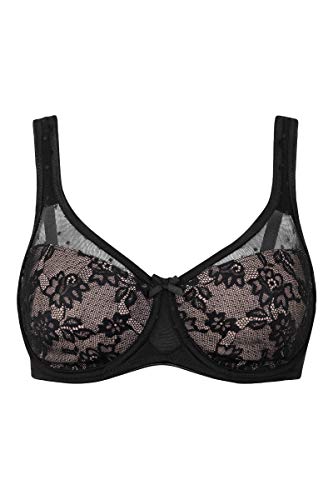 Lascana Damen Mimimizer Minimizer BH, Schwarz (Schwarz-Nougat 21711), 90C von Lascana