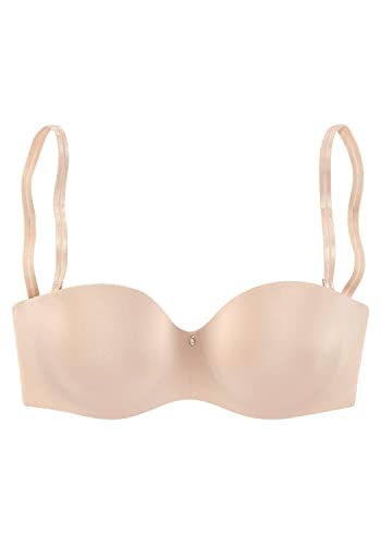 Lascana Damen Multiway-BH Basic mit verschiedenen Trägervarianten, vorgeformte Cups, weiche Microfaser, für EIN tolles Dekolleté von Lascana