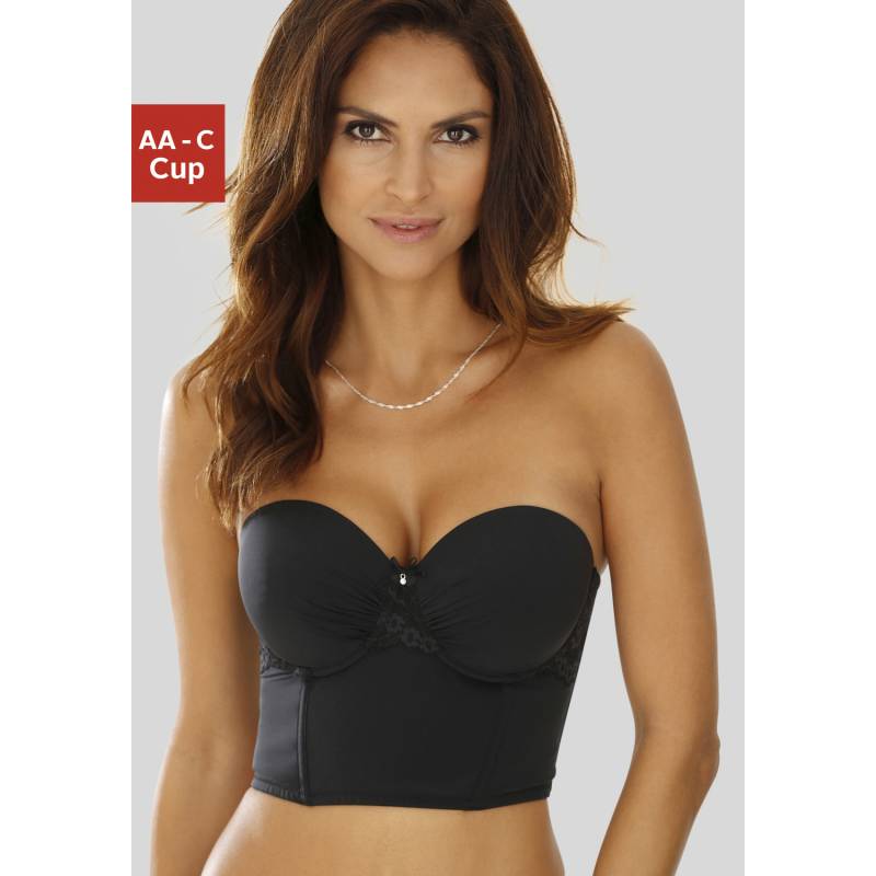 LASCANA Corsage Damen schwarz Gr.85 Cup A von Lascana
