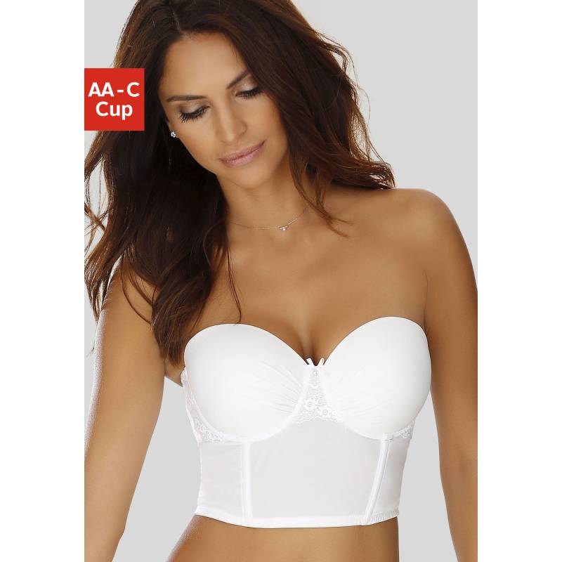 LASCANA Corsage Damen weiß Gr.75 Cup A von Lascana