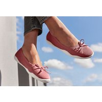 Witt Damen Sneaker Ballerinas, rotbraun von Lascana