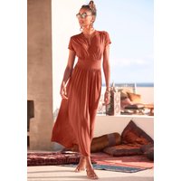 Witt Weiden Damen Midikleid terrakotta von Lascana