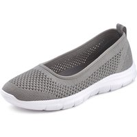 Witt Weiden Damen Sneaker Ballerinas grau von Lascana