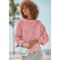 Witt Damen Strickpullover, rosé meliert von Lascana