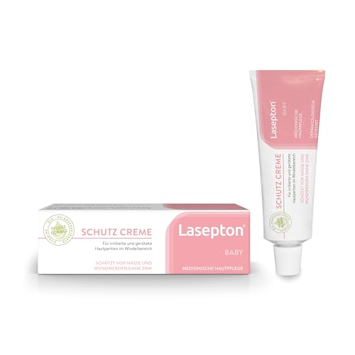 Lasepton Baby Schutz Creme, 250 ml: Schutzcreme für Pflege und Schutz im Windelbereich, Creme mit Zinkoxid und Aloe Vera, gegen Nässe und Juckreiz, wirkt beruhigend Lasepton Baby Schutz Creme, 250 ml: Schutzcreme für Pflege und Schutz im Windelbereich, Creme mit Zinkoxid und Aloe Vera, gegen Nässe und Juckreiz, wirkt beruhigend von Lasepton