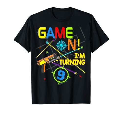 Laser Tag Geburtstagsparty Mottoparty Jungen 8. 9. Outfit T-Shirt Laser Tag Geburtstagsparty Mottoparty Jungen 8. 9. Outfit T-Shirt von Laser Tag Birthday Matching Fun