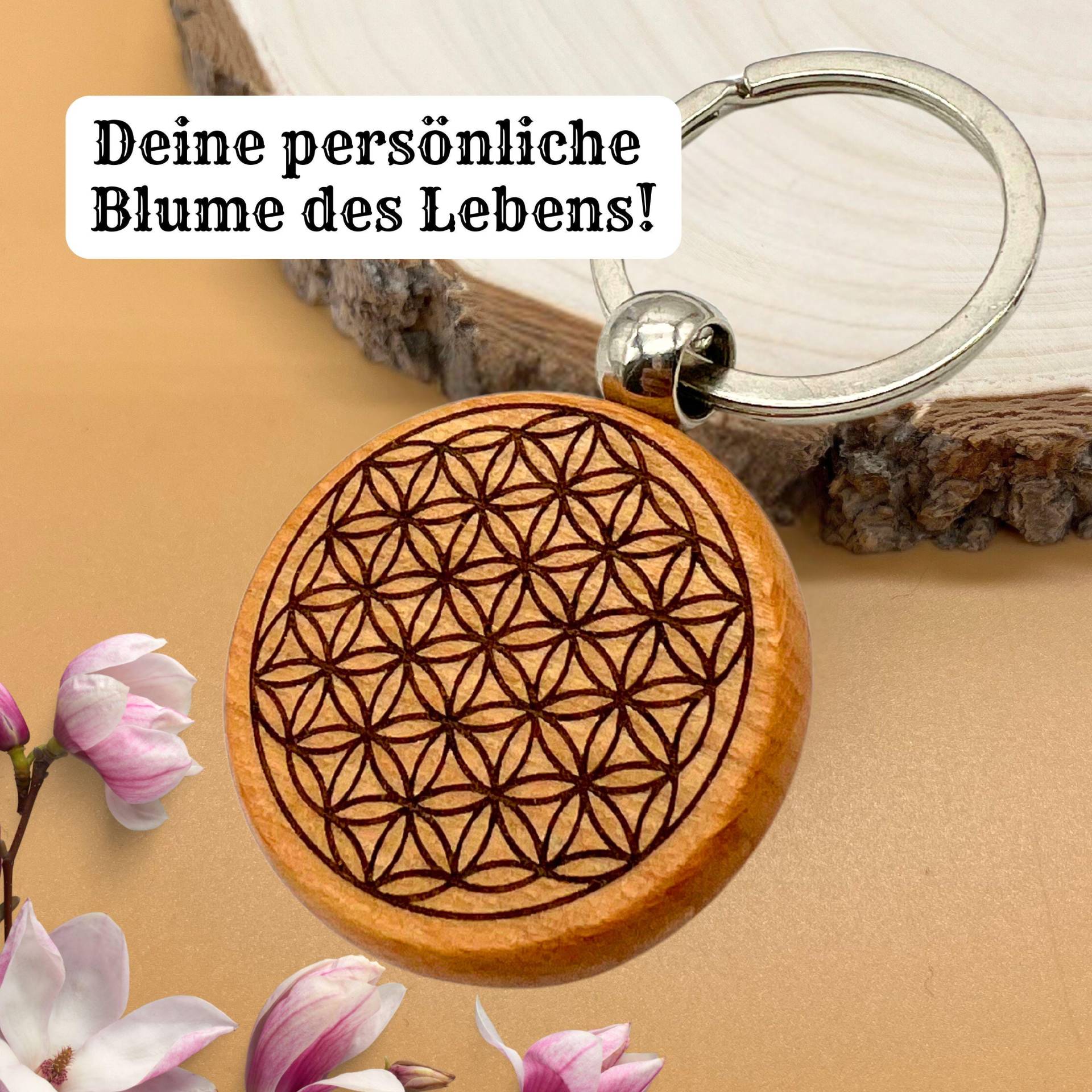 Blume Des Lebens Aus Holz | Schlüsselanhänger - Heilige Geometrie Spirituelles Symbol Heilende Energie Mandala-Meditation Geschenk Blume Des Lebens Aus Holz | Schlüsselanhänger - Heilige Geometrie Spirituelles Symbol Heilende Energie Mandala-Meditation Geschenk von LaserMindGravuren