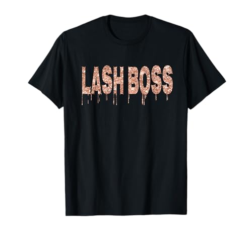 Lash Boss T-Shirt Wimpern Wimpern Lash Tech Geschenke für Frauen T-Shirt Lash Boss T-Shirt Wimpern Wimpern Lash Tech Geschenke für Frauen T-Shirt von Lash Tech Makeup Artist Gifts