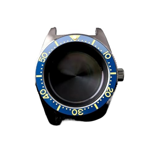 1 stück SPB 40,5mm Haben Ring Fällen Herren Uhr Teile for Nh34 N H35 Nh36 Saphir Glas Uhren zubehör Automatische Bewegung Box(27black) von Lasitech