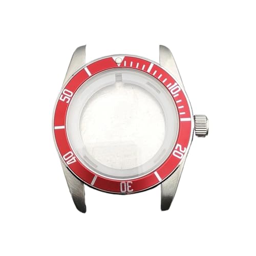 Lasitech 1PC 41mm FIT M8215 Bewegung/Zifferblatt Herren Stahlgehäuse Uhr Zubehör Armband Band Box Saphirglas(15 case) von Lasitech