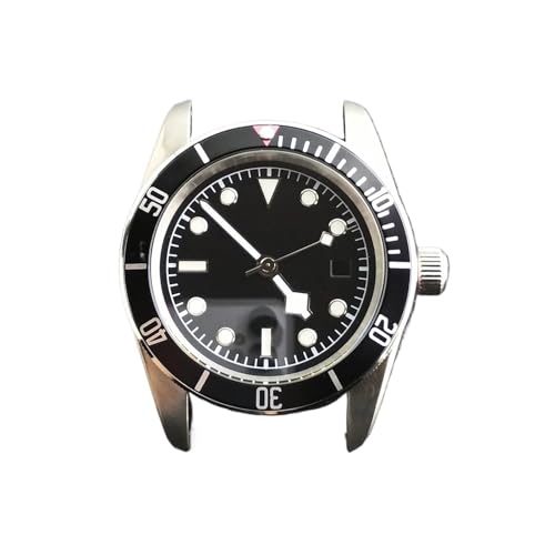 Lasitech 1PC 41mm FIT M8215 Bewegung/Zifferblatt Herren Stahlgehäuse Uhr Zubehör Armband Band Box Saphirglas(5 no Movement) von Lasitech
