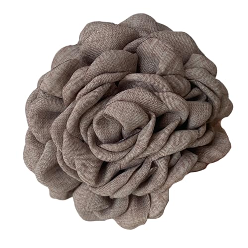 Haarklammer für Prinzessin, Kamelie, 3D-Rose, Haarspangen, Blumenschmuck, Haarnadel, Rosenverzierung, Haarklammer für Damen von Laspi