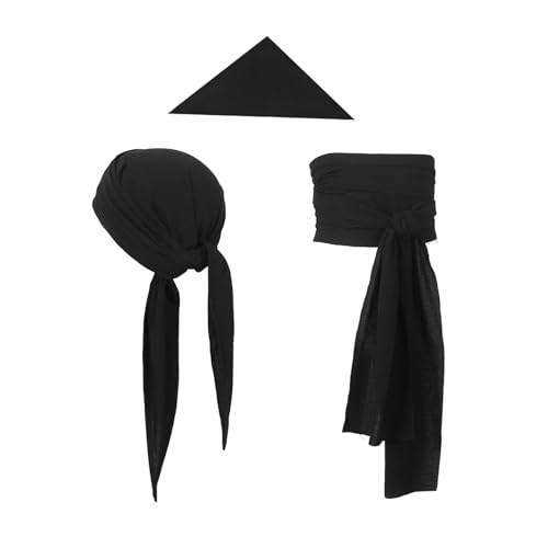 Mittelalterliche Piraten-Stirnbänder, große Schärpe, Piraten-Taillengürtel, Piratenkopftuch, Bandana, Halloween, Priatenkostüm, Zubehör, Mittelalter-Renaissancen, Piraten-Bandana & Schärpe, Gürtel, von Laspi