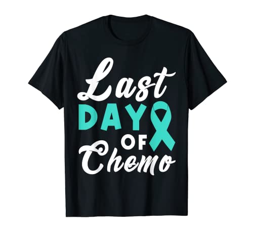 Letzter Tag der Chemo-Frauen Überlebende des Bewusstseins für Eierstockkrebs T-Shirt Letzter Tag der Chemo-Frauen Überlebende des Bewusstseins für Eierstockkrebs T-Shirt von Last Day Of Chemo Ovarian Novelty