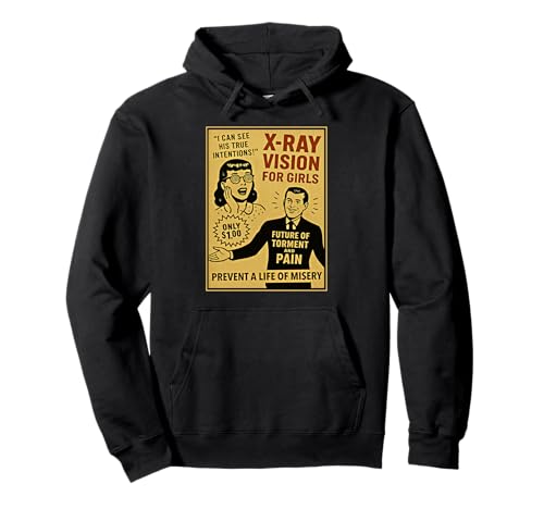 X-Ray Vision For Girls Vintage Comic Book Style Ad Pullover Hoodie X-Ray Vision For Girls Vintage Comic Book Style Ad Pullover Hoodie von Last Gasp Graphics