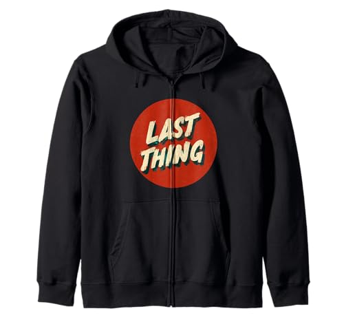 Amazing Last Thing Kostüm für Erwachsene und Kinder Kapuzenjacke von Last Thing Outfit
