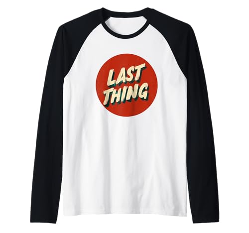 Amazing Last Thing Kostüm für Erwachsene und Kinder Raglan von Last Thing Outfit