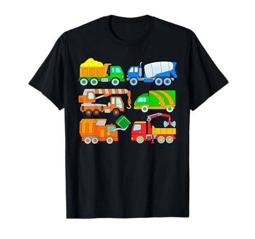 T-Shirt LKW Kinder Jungen Laster Betonmischer Transporter T-Shirt T-Shirt LKW Kinder Jungen Laster Betonmischer Transporter T-Shirt von Lastwagen Shirts