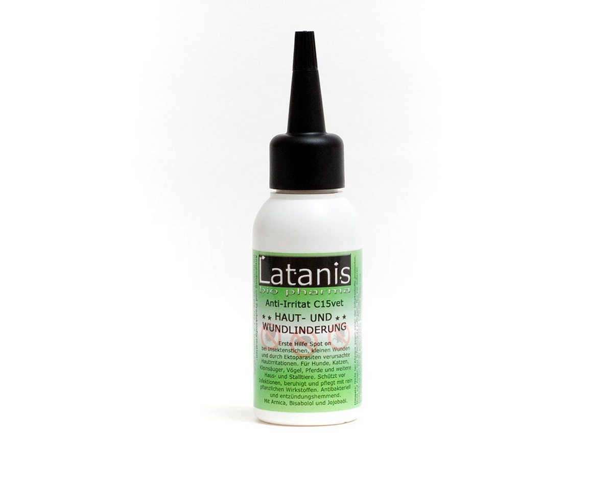 Latanis Naturprodukte Wundpflaster Anti-Irritat C15vet, Haut- und Wundlinderung, 40 ml Latanis Naturprodukte Wundpflaster Anti-Irritat C15vet, Haut- und Wundlinderung, 40 ml von Latanis Naturprodukte