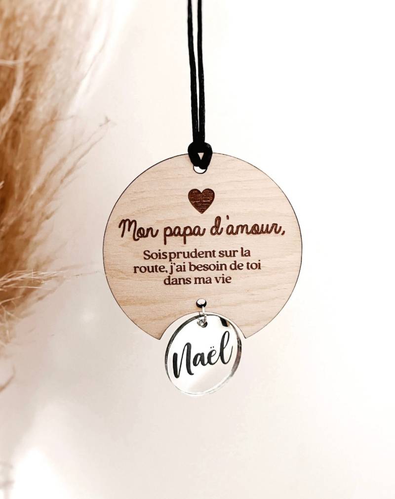 Personalisierter Autoschmuck Zum Anhängen An Den Rückspiegel Personalisierter Autoschmuck Zum Anhängen An Den Rückspiegel von LatelierMahina
