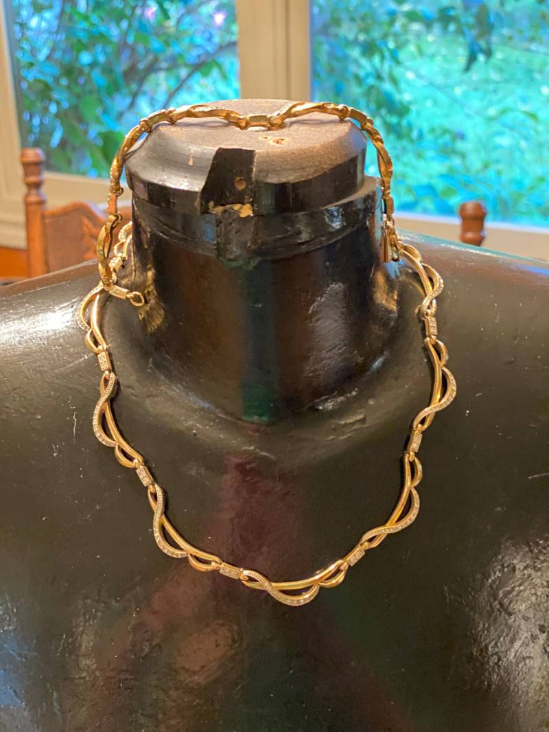 D'orlan Vintage-Kostüm-Halskette Und Armband, Wunderschön Wie Neu von LatentImagesCameras