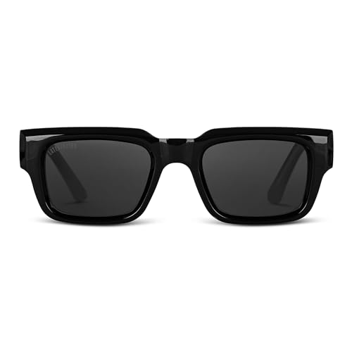 LatenzaZero Sonnenbrille Quantum Herren/Damen Acetate UV400 (Resonance Black) von LatenzaZero